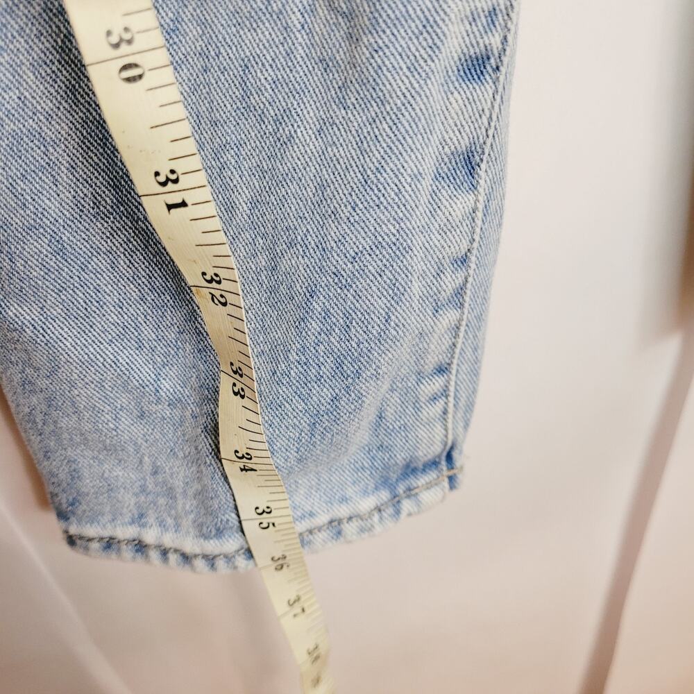 Pac Sun womens distressed Eco light wash high rise mom jean size 24 - Picture 7 of 7